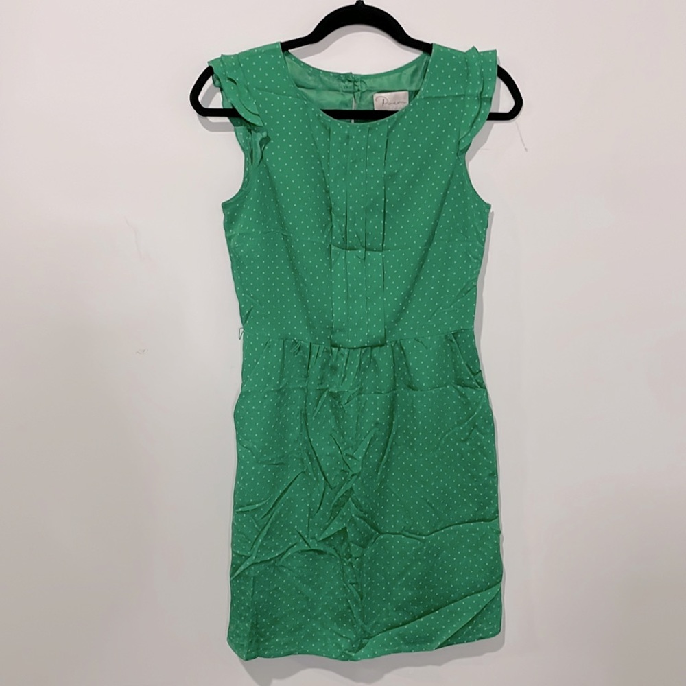 SPRING / SUMMER Oliver Bonas Green Dress UK Size 8